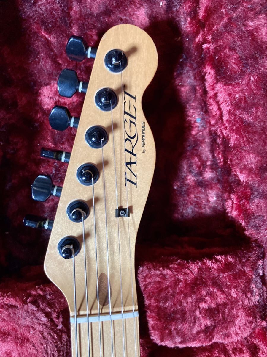 Target By Fernandes TET-40 Red Telecaster Model Made In Japan 1980s Used
