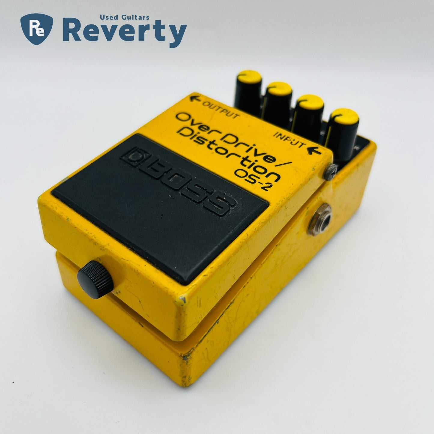 Boss OS-2 OverDrive / Distortion Guitar Effect Pedal Made in Taiwan Used