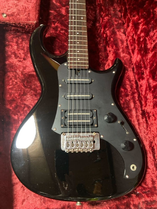 Aria Pro 2 RS Wildcat Black Made in Japan 1985 Electric Guitar Used