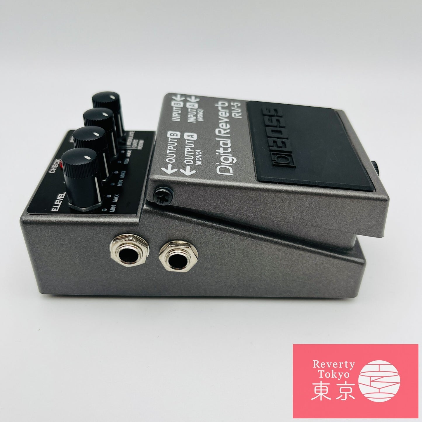 Boss RV-5 Digital Reverb Guitar Effect Pedal Made in Taiwan Used