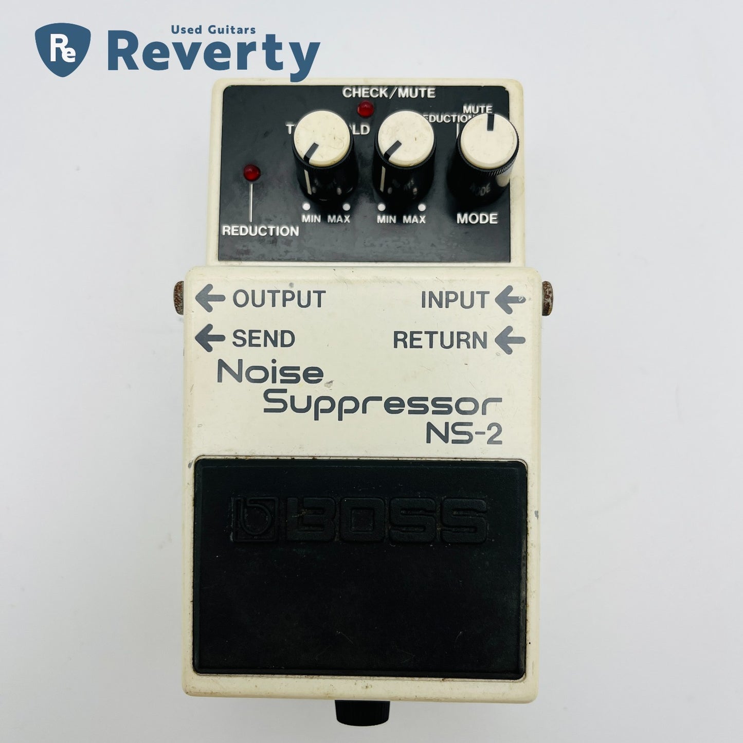 Boss NS-2 Noise Suppressor Guitar Effect Pedal Made in Taiwan Silver Label Used