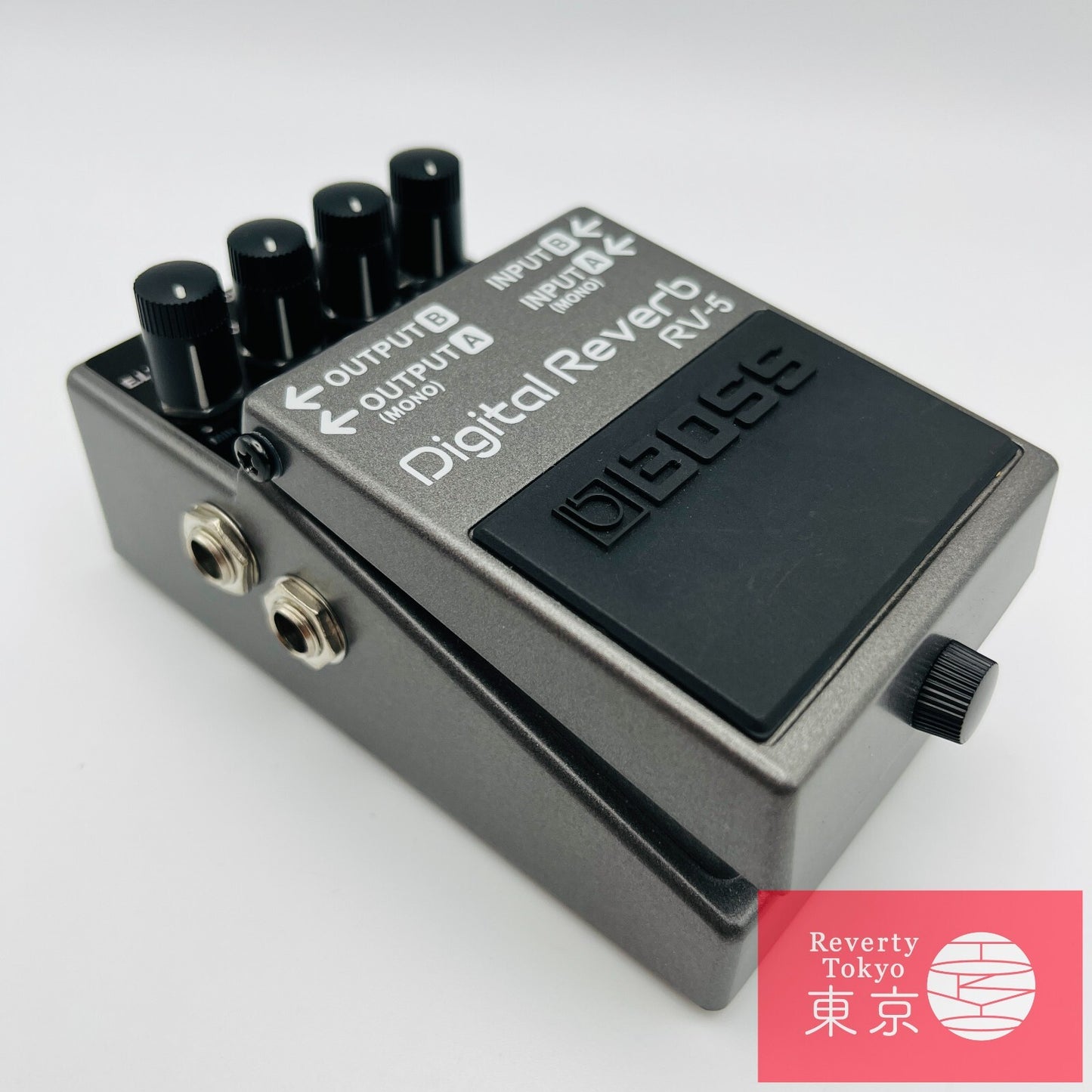 Boss RV-5 Digital Reverb Guitar Effect Pedal Made in Taiwan Used