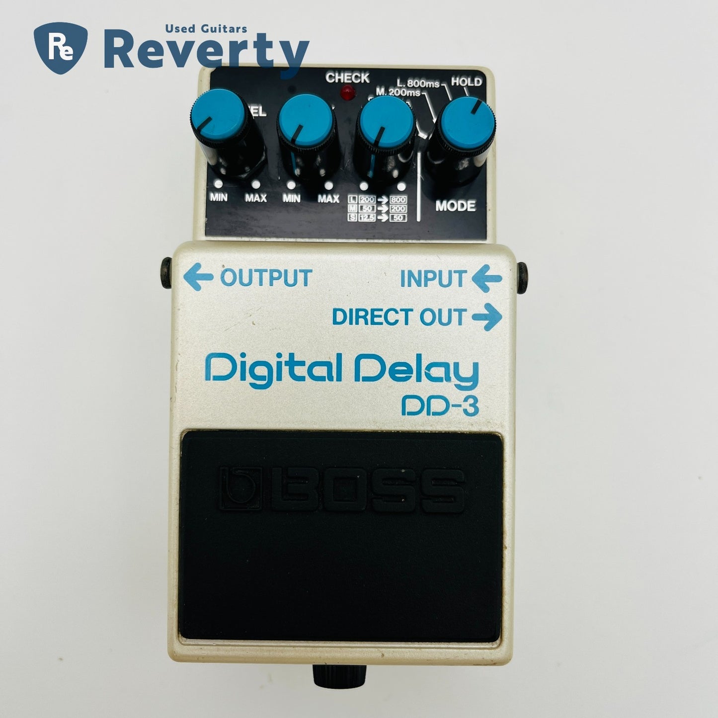 Boss DD-3 Digital Delay Guitar Effect Pedal Made in Japan Blue Label Used