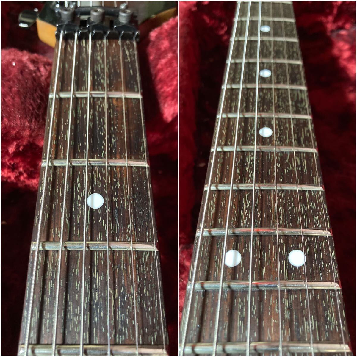Charvel CDS-075 See Thru Violet Burst Made in Japan Electric Guitar Used