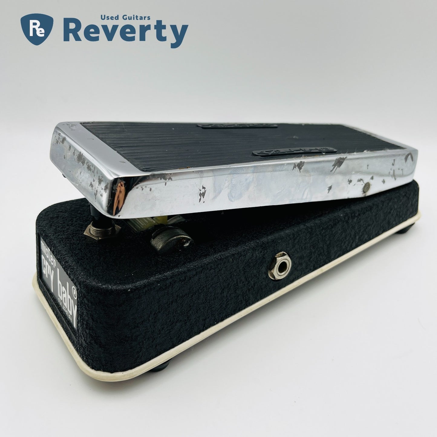 Jen Mister Cry Baby Super 250.426 - Silver/Black 1970s Vintage Wah Guitar Pedal