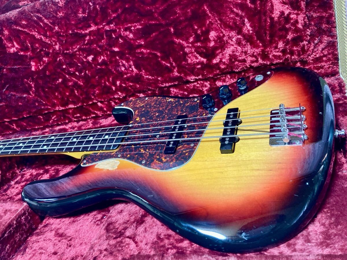 Fender Japan JB62-58 '62 Jazz Bass Reissue 3TSB Made in Japan Electric Bass Used
