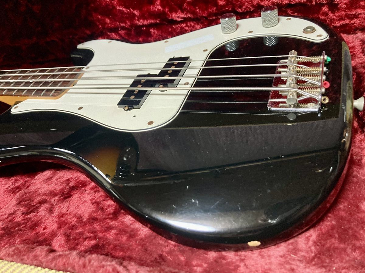 Fernandes LEB-1 Black Precision Bass PB-62 body Made In Japan Rare Used