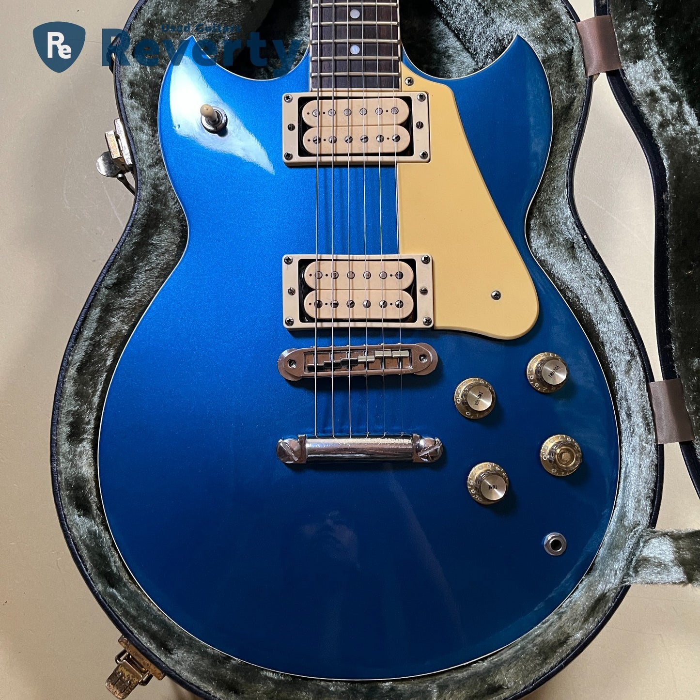 Yamaha SG-800S 1982 Made in Japan Vintage Metallic Blue w/DiMarzio Pickups,OHSC