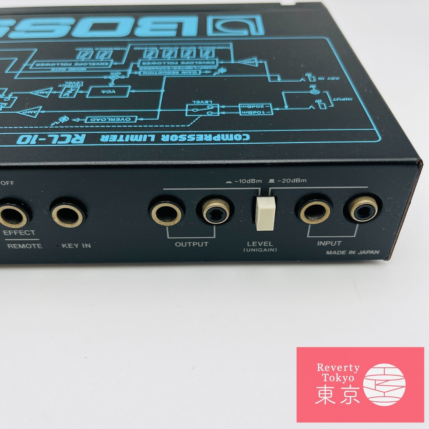Boss RCL-10 Micro Rack Series Compressor Limiter 1980s Made in Japan Used
