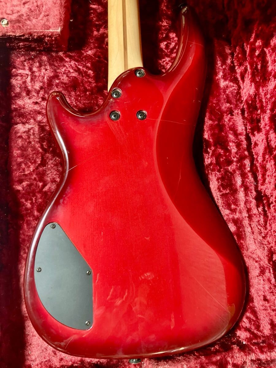 Greco PJB-4M (PJB-400) Made In Japan 1992 Electric Bass Guitar Red Used
