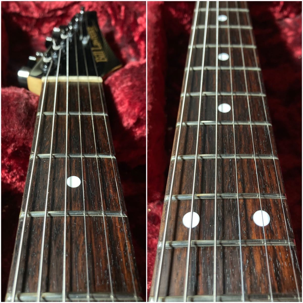 Bill Lawrence VR-402 Black Sunburst Electric Guitar Used
