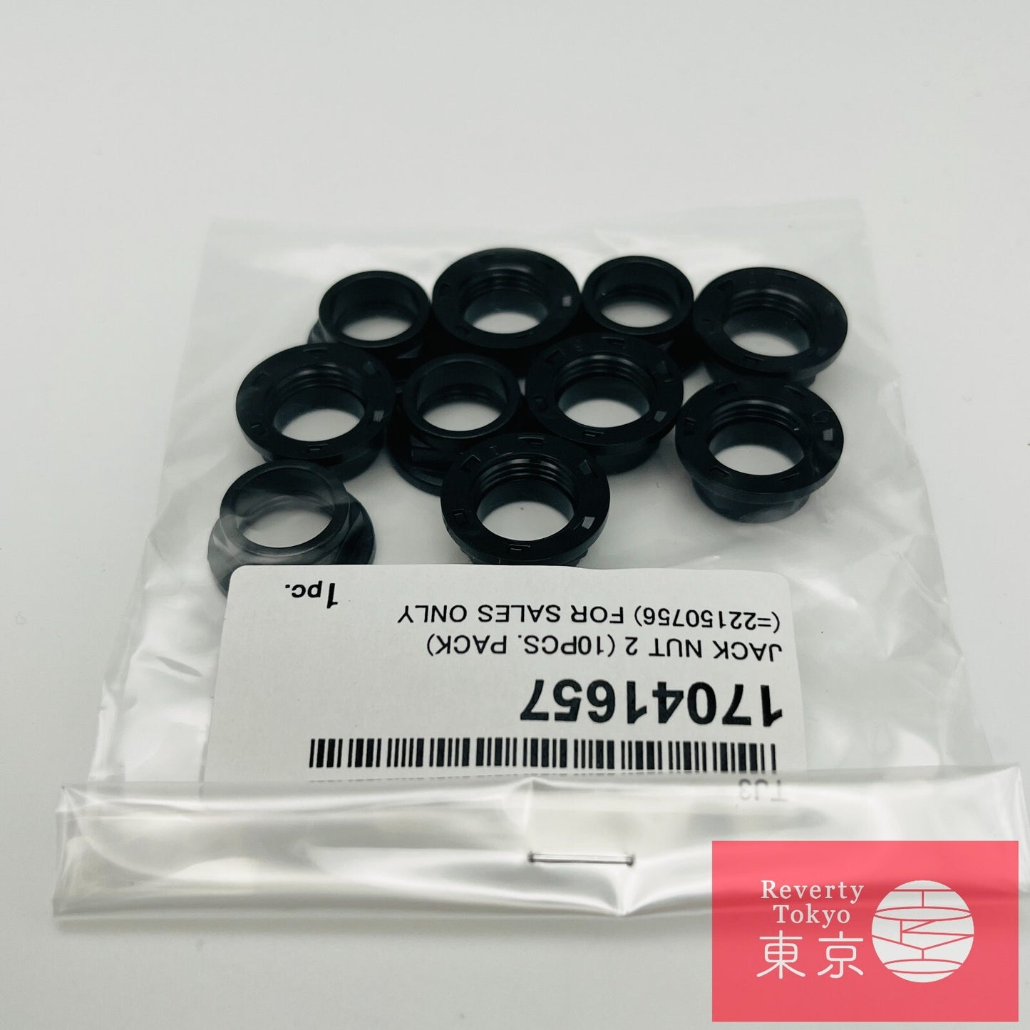 Roland Amplifier Jack Nut 10pcs Pack Standard Phone Jack 17041657 JC120 New