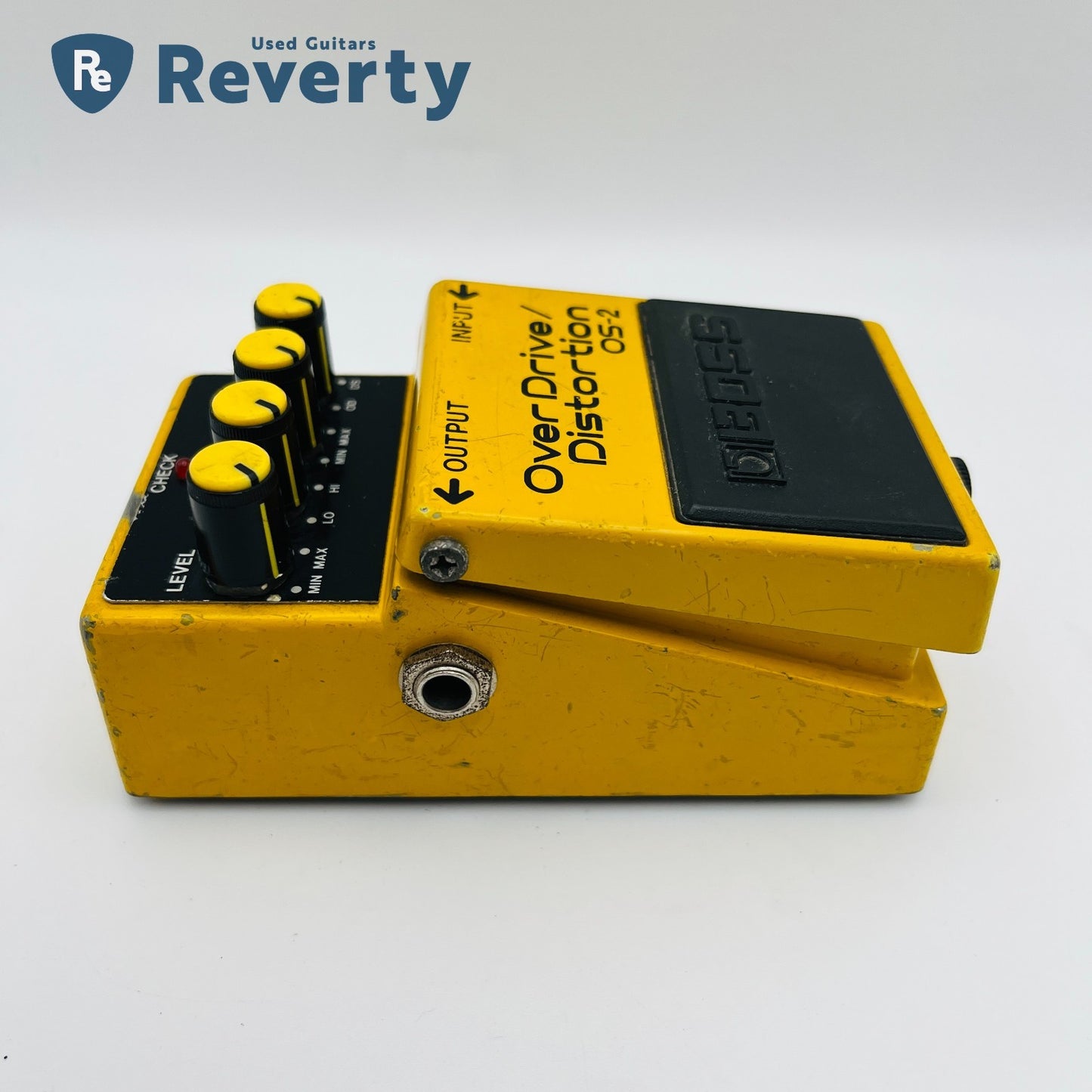 Boss OS-2 OverDrive / Distortion Guitar Effect Pedal Made in Taiwan Used