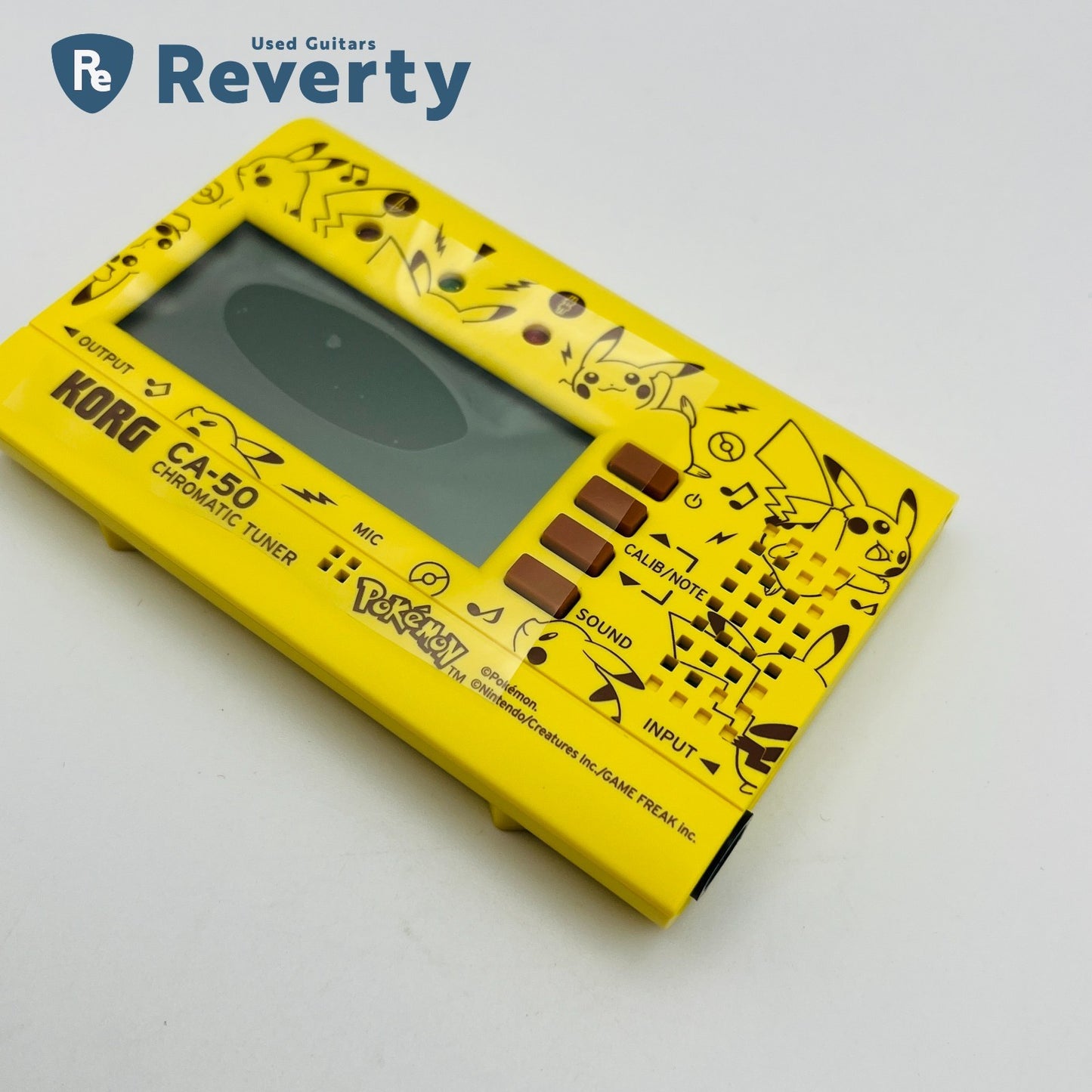 Korg CA-50C Chromatic Tuner Pokemon Pikachu Edition Brand New