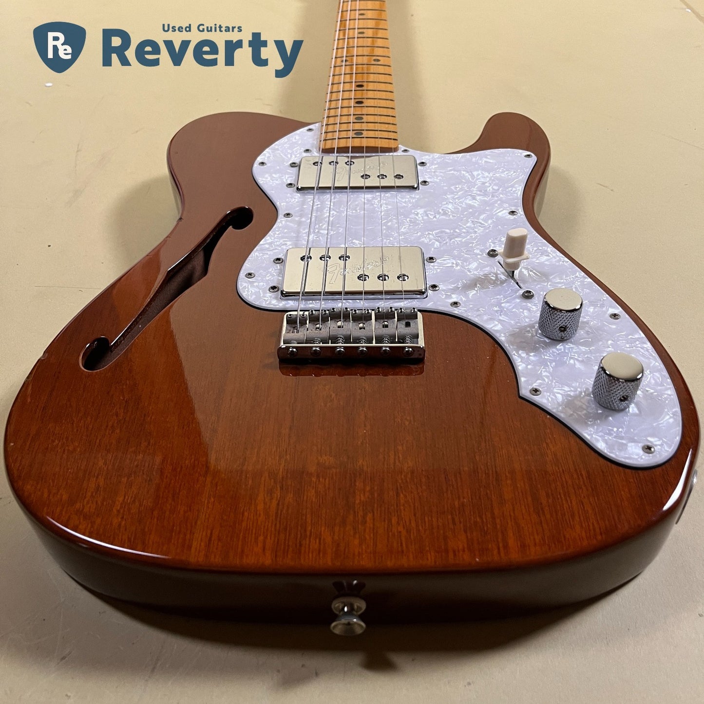 Fender TN-70/MAHO Thinline Telecaster '70 Reissue Made in Japan Mahogany 2000