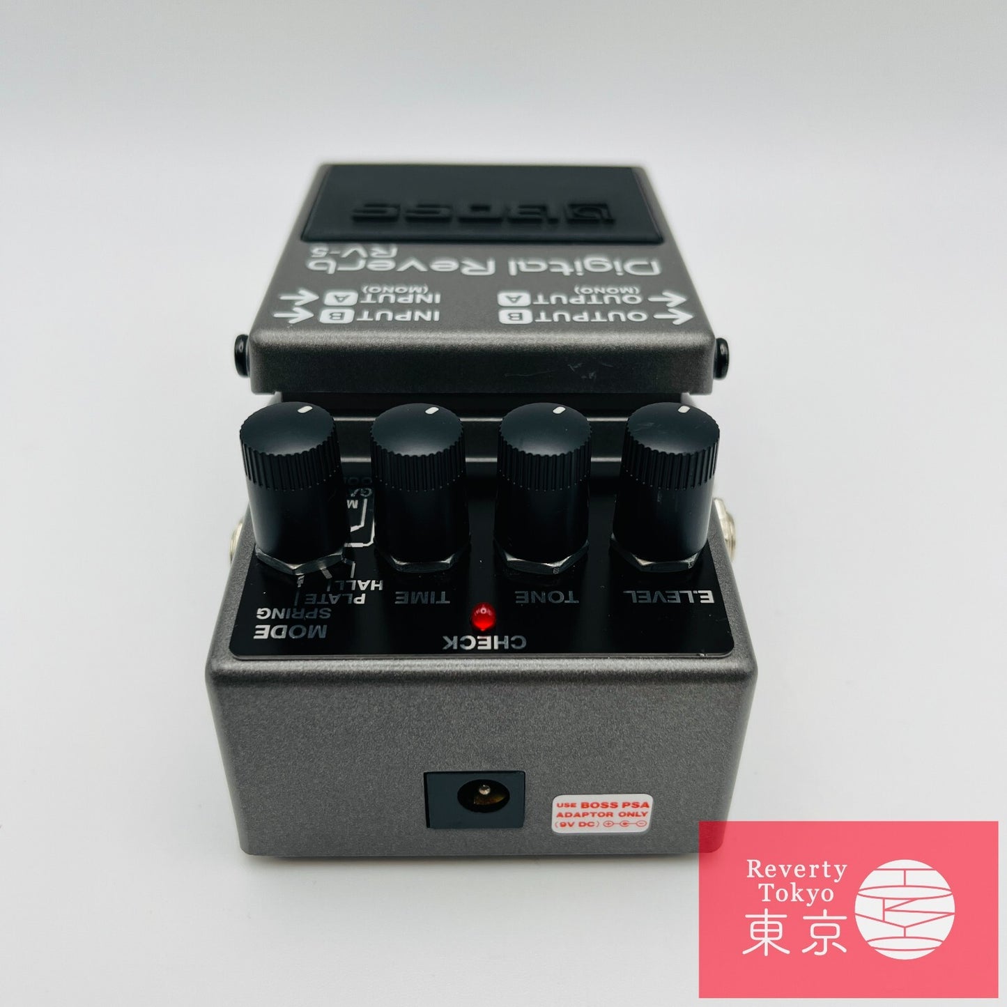 Boss RV-5 Digital Reverb Guitar Effect Pedal Made in Taiwan Used