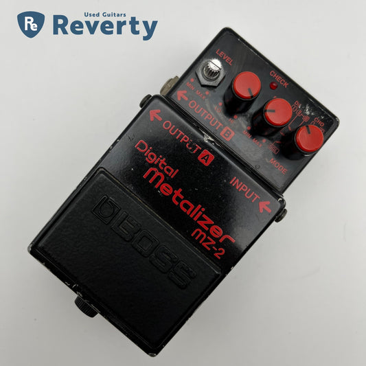 As-is Boss MZ-2 Digital Metalizer Guitar Effect Pedal Made in Japan Brack Label