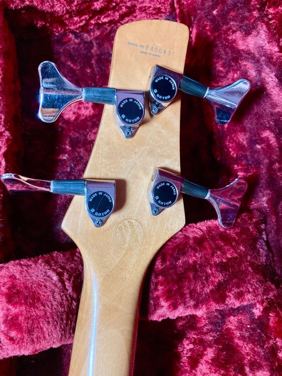 Ibanez SR400 Blue 1994 Made in Japan Electric Bass Guitar Used