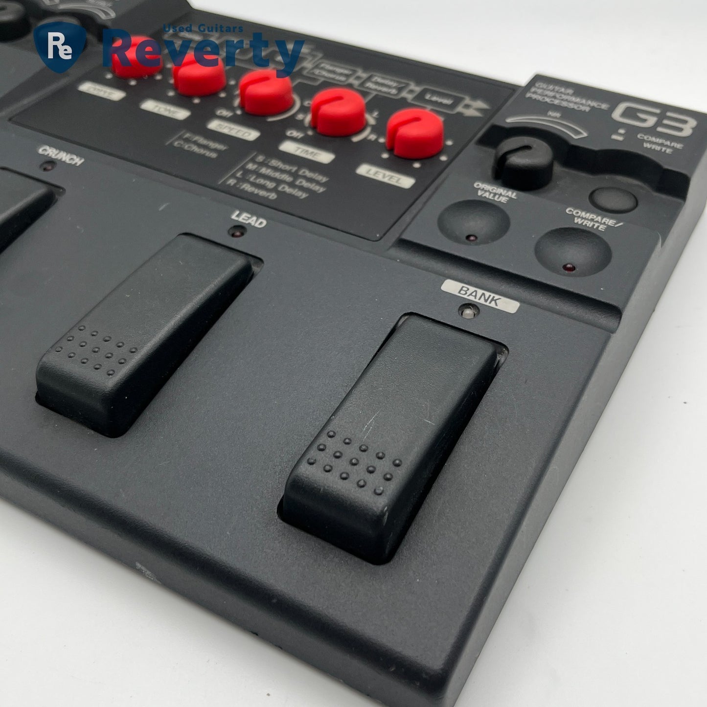 Korg G3 Guitar Multi-Effects Processor Pedal Black Made in Taiwan Used