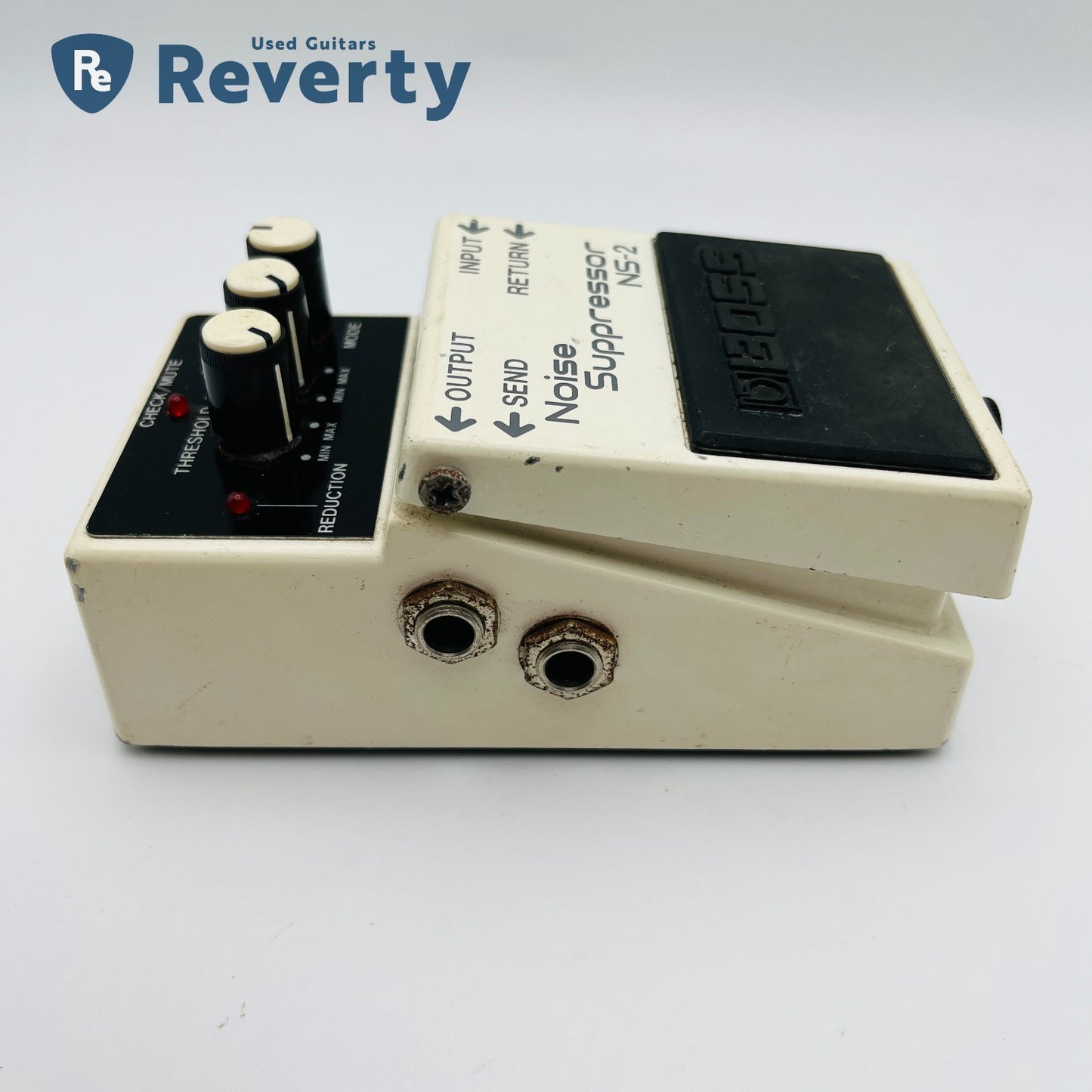 Boss NS-2 Noise Suppressor Guitar Effect Pedal Made in Taiwan Silver Label Used
