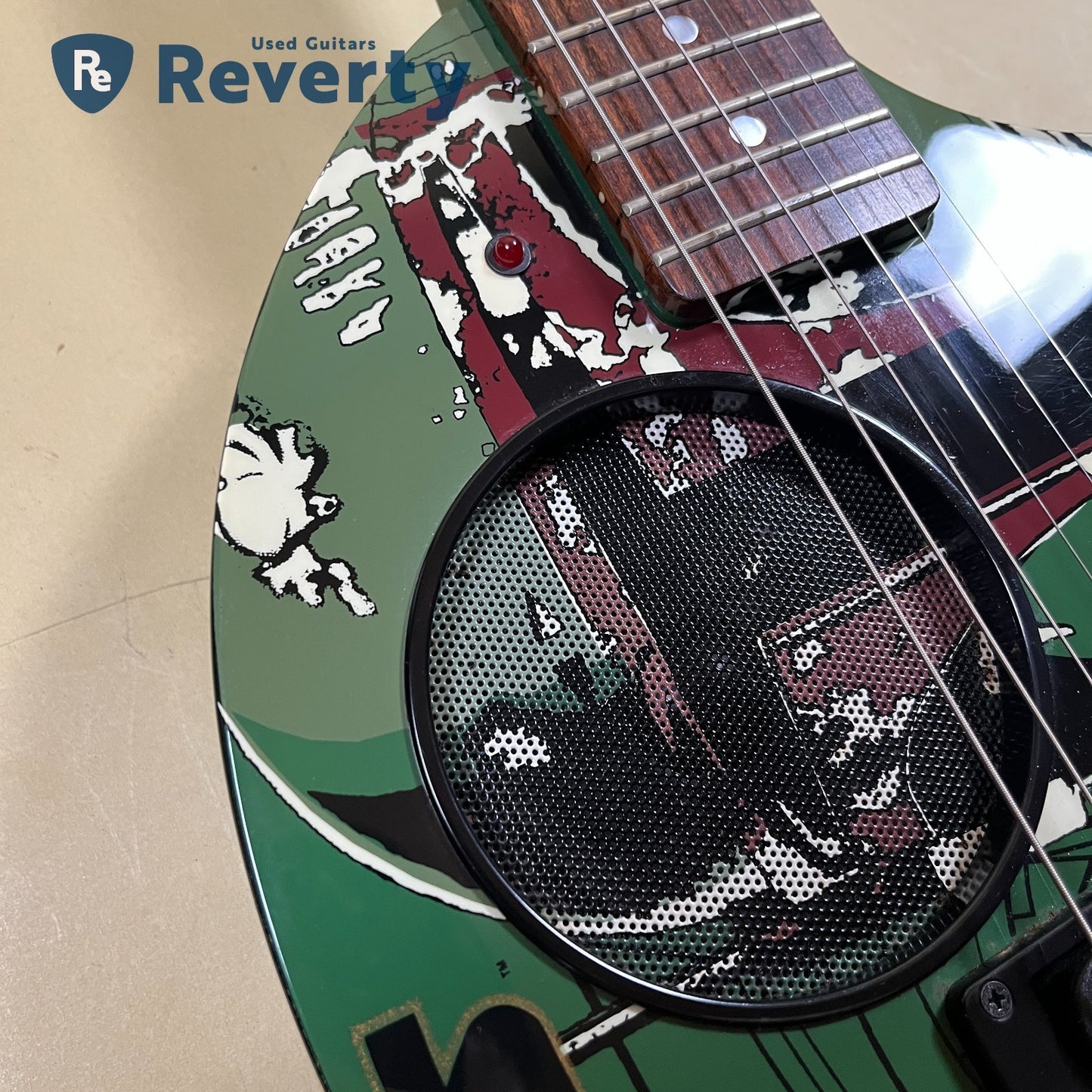 Fernandes Star Wars Boba Fett BOBA-ZO Electric Guitar with Built-in Speaker ZO-3