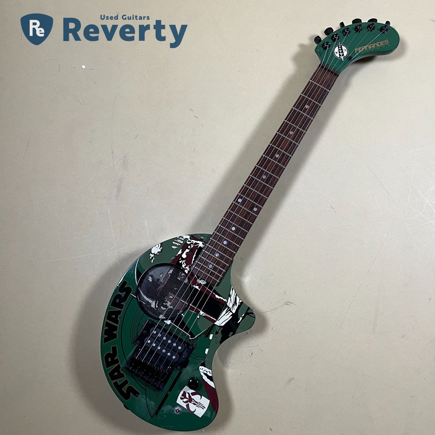 Fernandes Star Wars Boba Fett BOBA-ZO Electric Guitar with Built-in Speaker ZO-3
