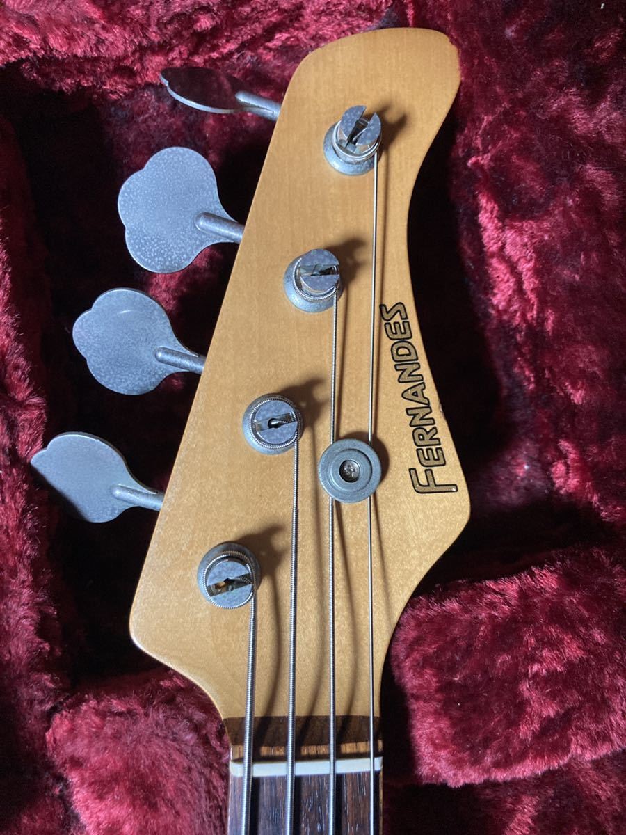Fernandes LEB-1 Black Precision Bass PB-62 body Made In Japan Rare Used