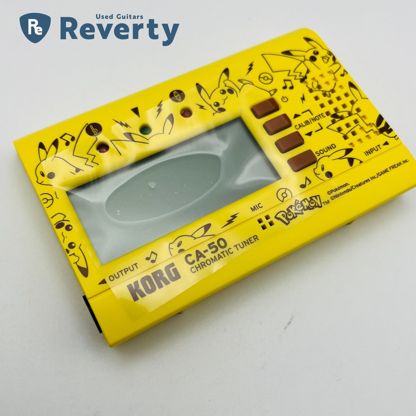 Korg CA-50C Chromatic Tuner Pokemon Pikachu Edition Brand New