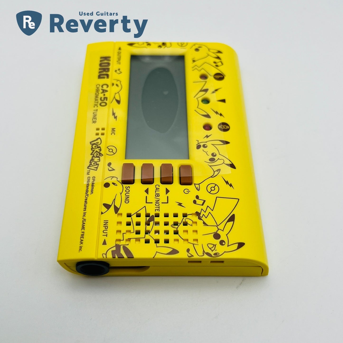 Korg CA-50C Chromatic Tuner Pokemon Pikachu Edition Brand New