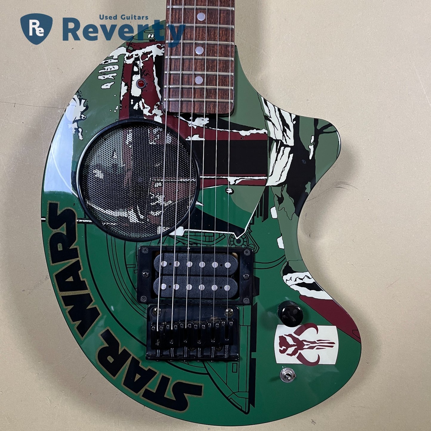 Fernandes Star Wars Boba Fett BOBA-ZO Electric Guitar with Built-in Speaker ZO-3