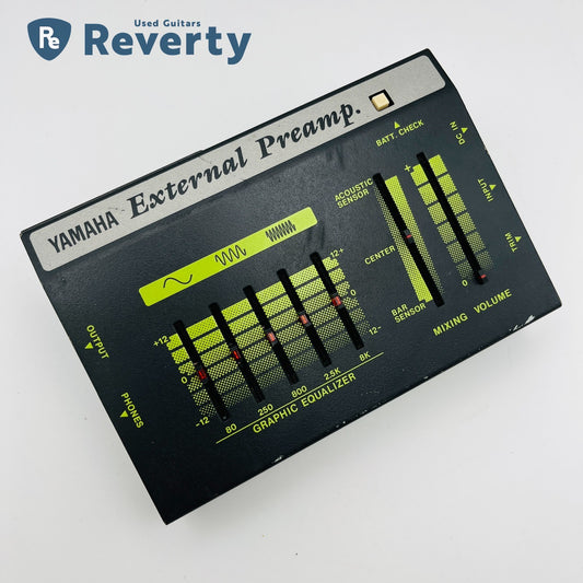 Yamaha External PreAmp for Acoustic Guitar Made in Japan Rare Used