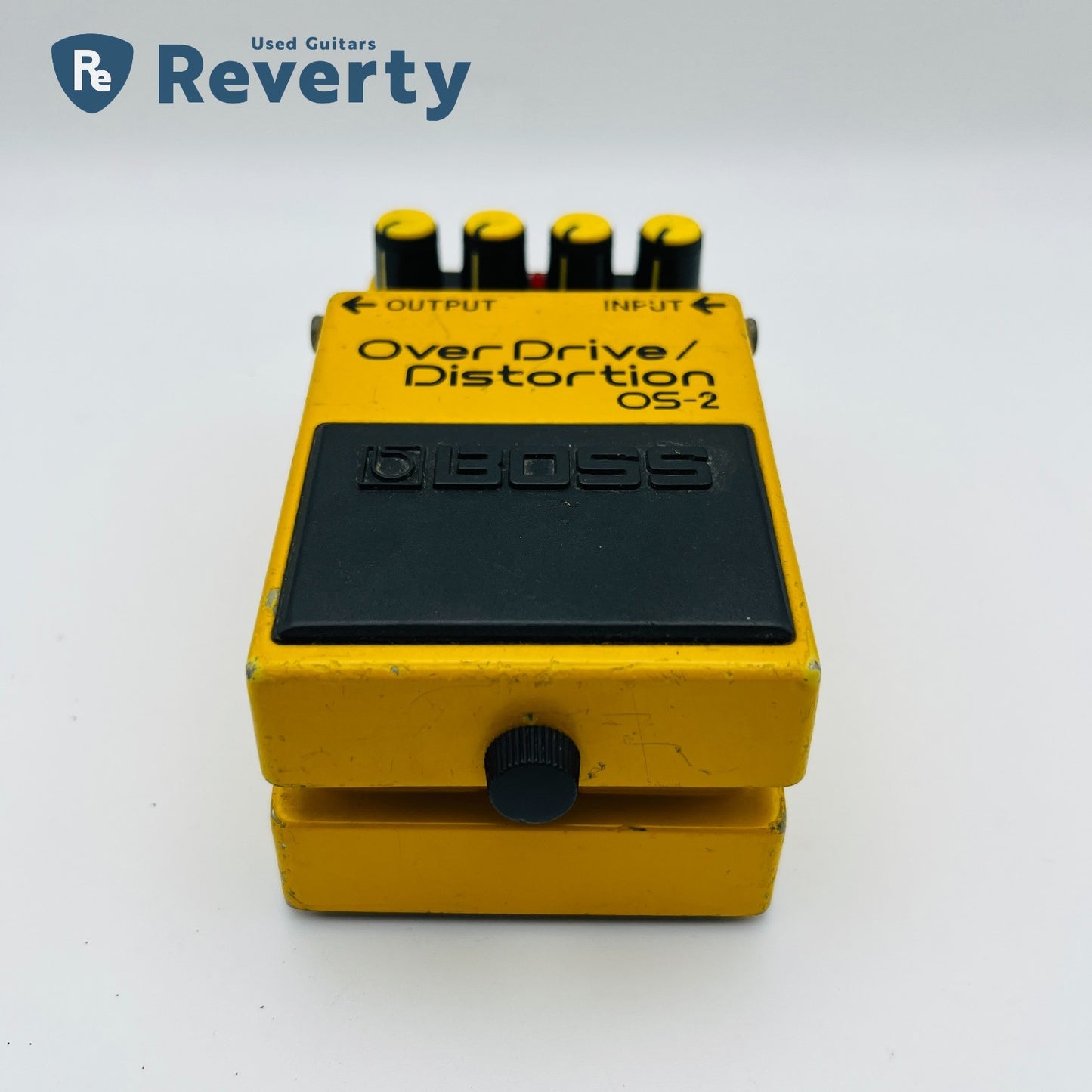 Boss OS-2 OverDrive / Distortion Guitar Effect Pedal Made in Taiwan Used