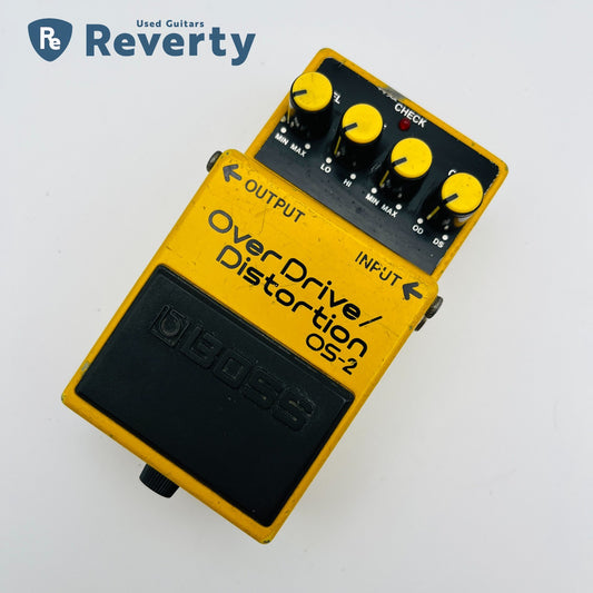 Boss OS-2 OverDrive / Distortion Guitar Effect Pedal Made in Taiwan Used
