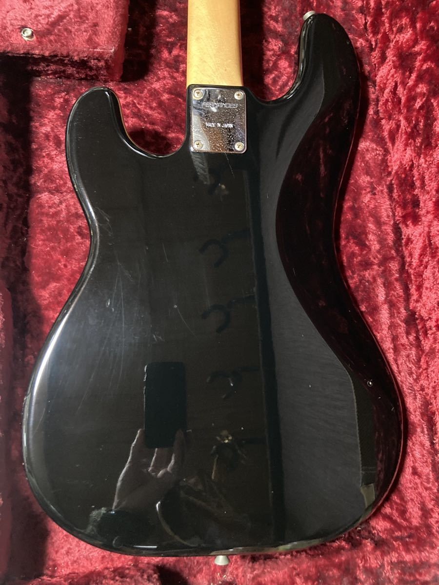 Fernandes LEB-1 Black Precision Bass PB-62 body Made In Japan Rare Used