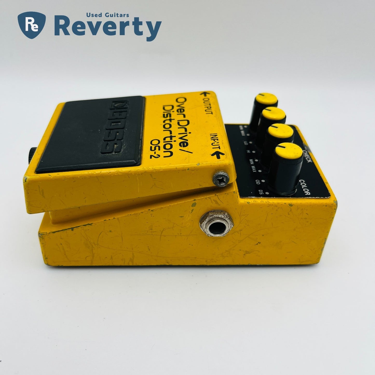 Boss OS-2 OverDrive / Distortion Guitar Effect Pedal Made in Taiwan Used