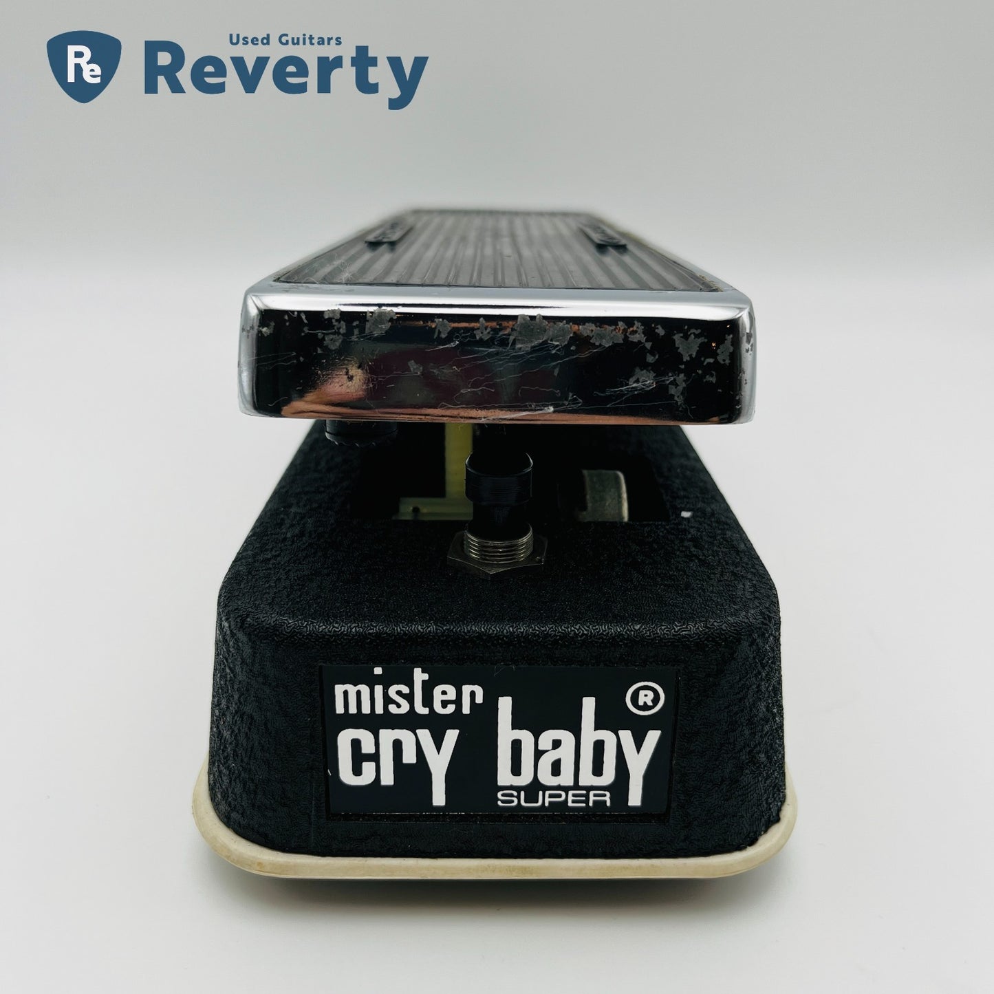 Jen Mister Cry Baby Super 250.426 - Silver/Black 1970s Vintage Wah Guitar Pedal