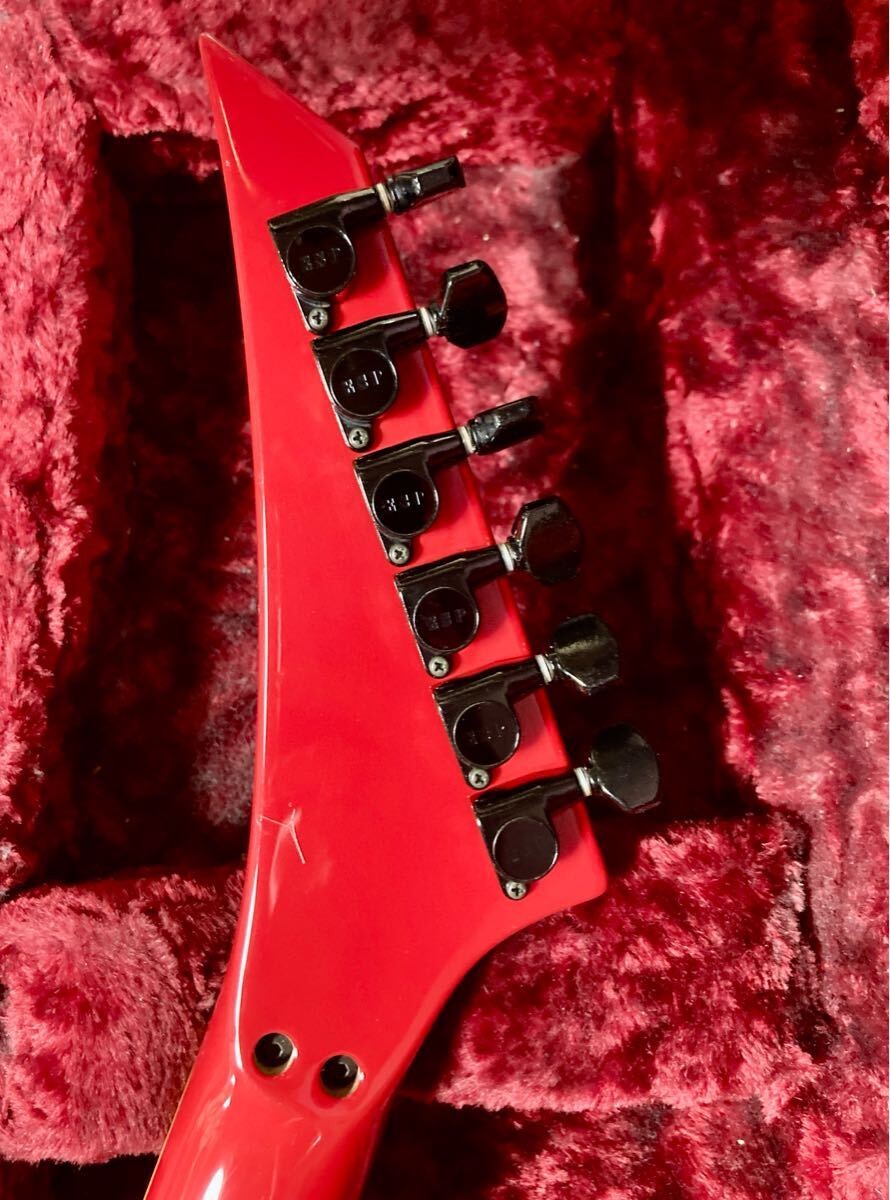 Edwards / ESP King V Flying V Model Red 3.6kg Locking Tremolo Used