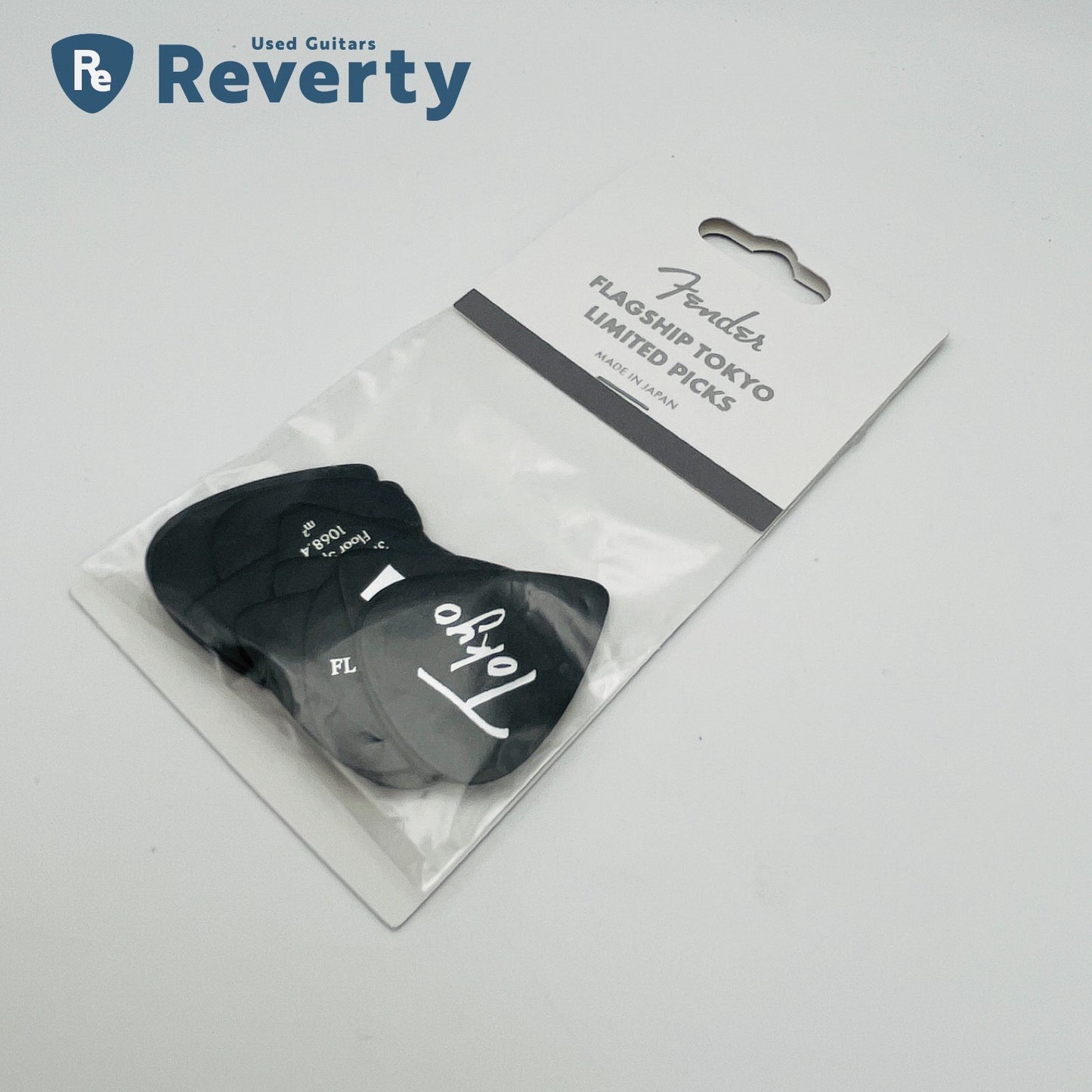 Fender Flagship Tokyo Limited Guitar Picks Black White 12 pcs set Made in Japan