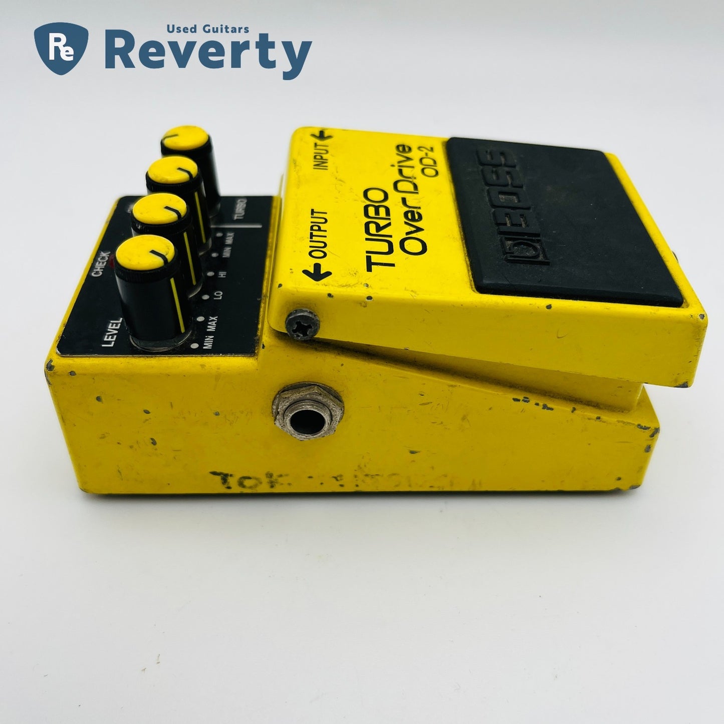 Boss OD-2 Turbo OverDrive Guitar Effect Pedal Made in Japan 1980s Used