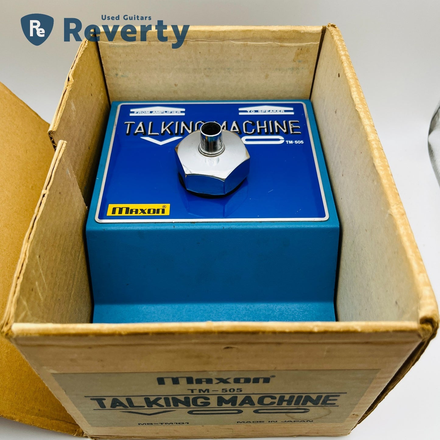 Maxon TM-505 Talking Machine 1970s Made in Japan Vintage Very Rare w/OriginalBox