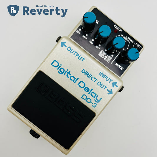 Boss DD-3 Digital Delay Guitar Effect Pedal Made in Japan Blue Label Used