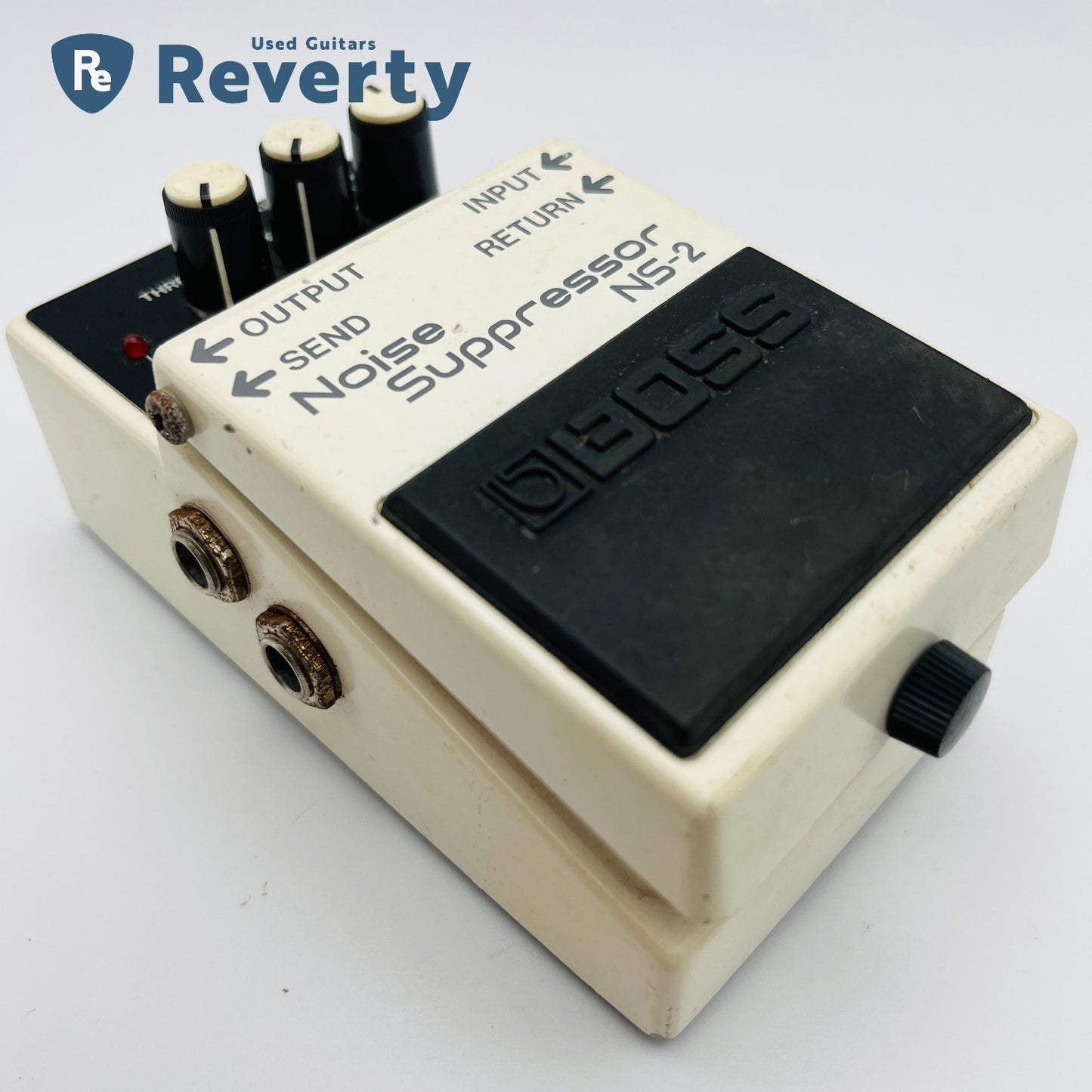 Boss NS-2 Noise Suppressor Guitar Effect Pedal Made in Taiwan Silver Label Used