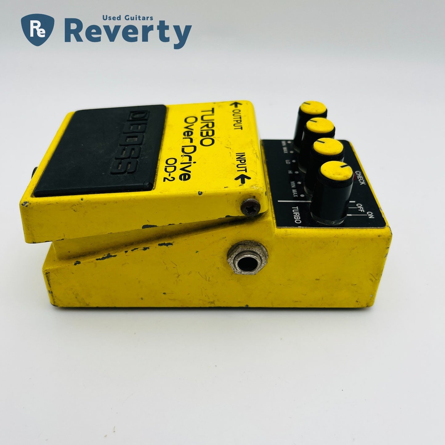 Boss OD-2 Turbo OverDrive Guitar Effect Pedal Made in Japan 1980s Used