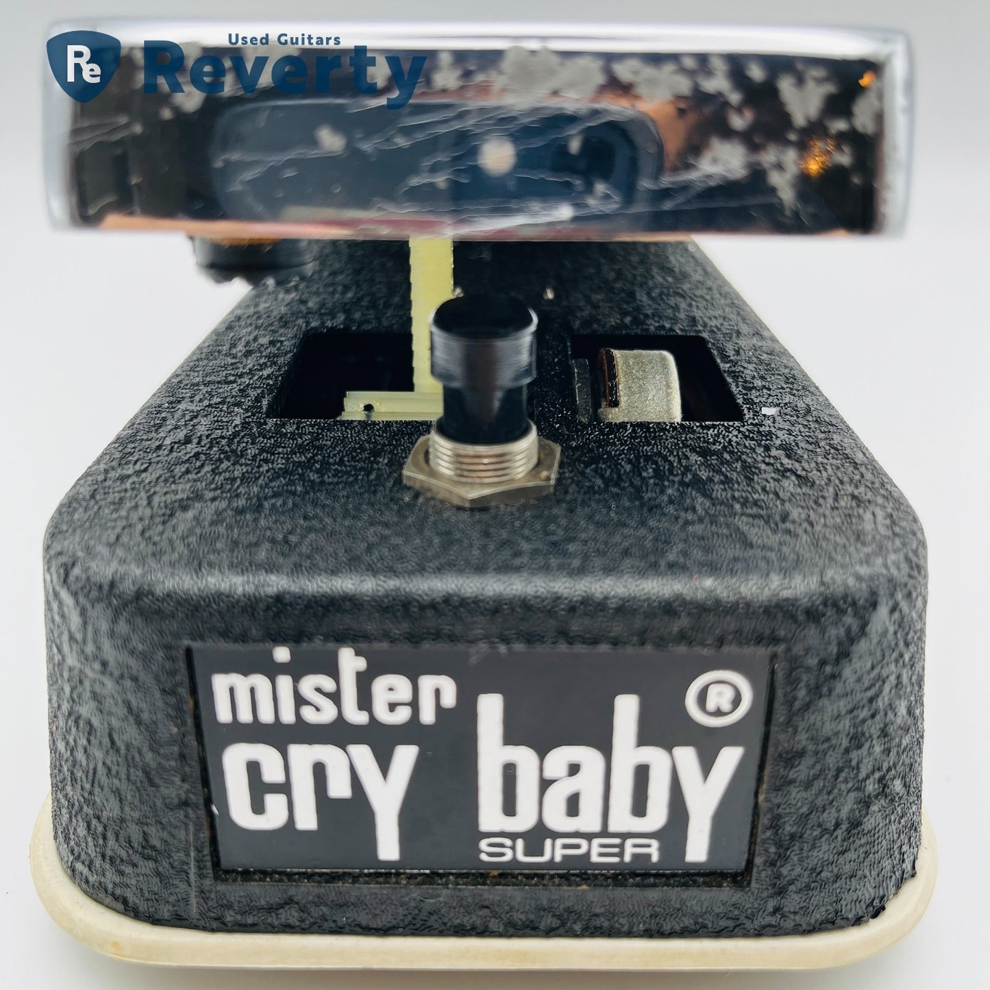 Jen Mister Cry Baby Super 250.426 - Silver/Black 1970s Vintage Wah Guitar Pedal