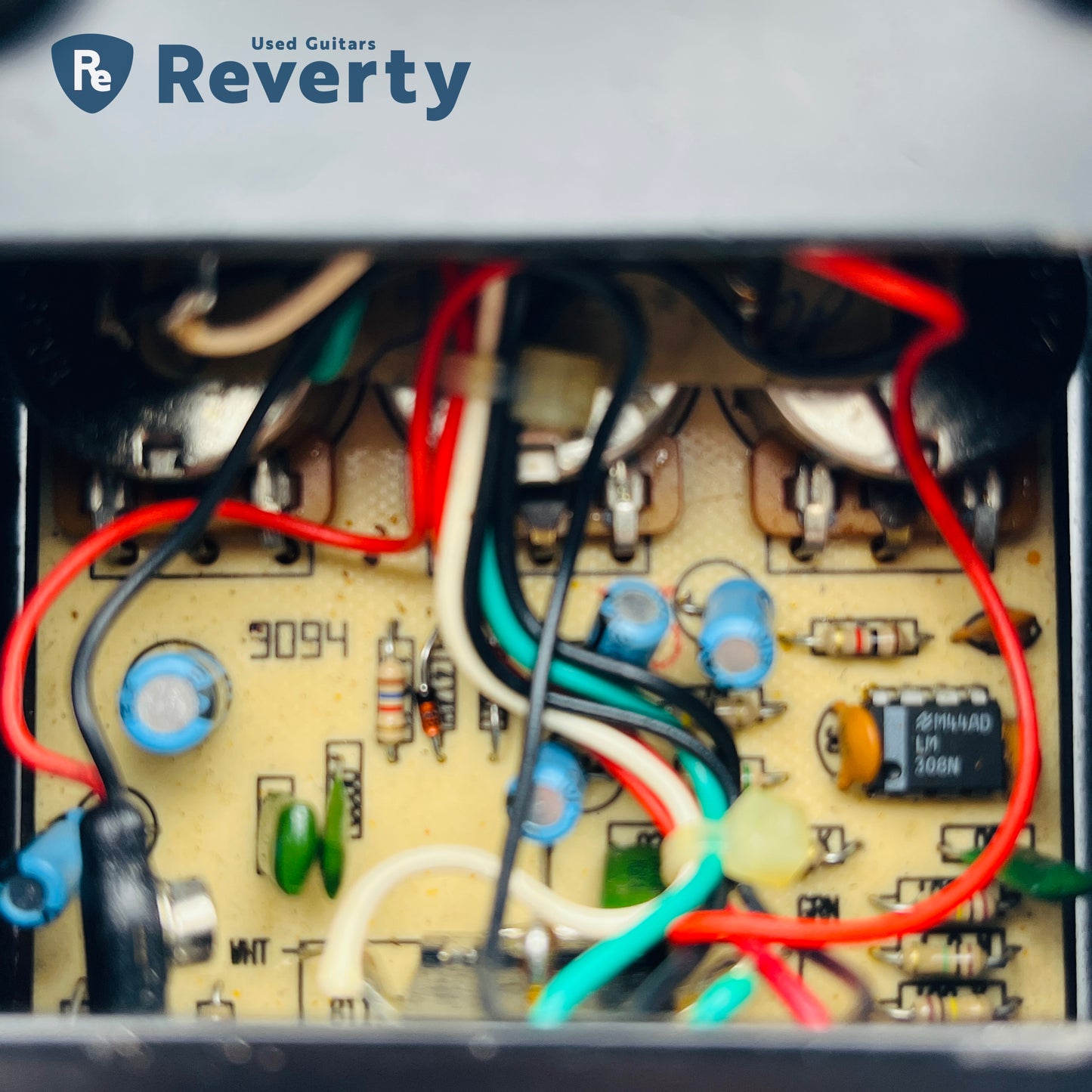 Proco The Rat White Face 1991 Made in USA Vintage Distortion Pedal OP: LM308N