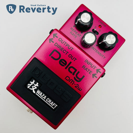 Boss DM-2W Delay Guitar Effect Pedal Made in Japan Waza Craft Used