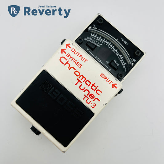 Boss TU-3 Chromatic Tuner Guitar Effect Pedal Made in Taiwan Used
