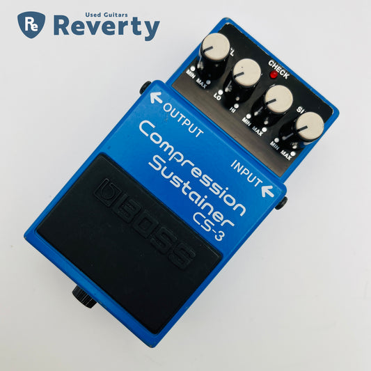 Boss CS-3 Compression Sustainer Guitar Effect Pedal Made in Taiwan Used