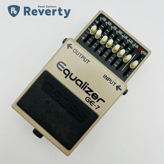 Boss GE-7 Equalizer Guitar Effect Pedal Made in Taiwan Used