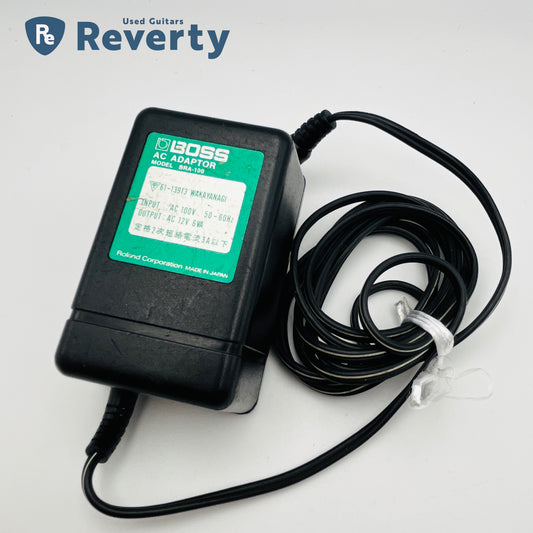 Boss BRA-100 AC12V 500mA adapter Power Supply AC100V input Made in Japan Used